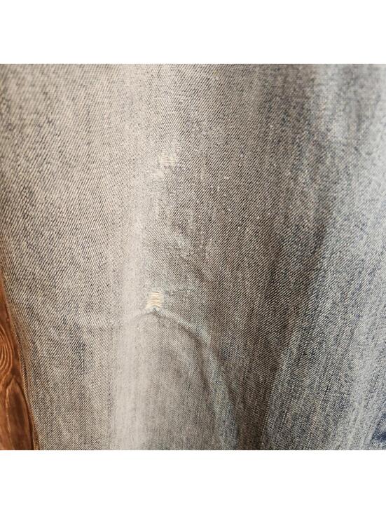 Ecko Unltd Denim Blue Jeans Size 38x36 VTG Destroyed Thrashed Y2K Baggy Skater - Picture 5 of 9